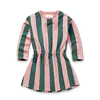 Sproet & Sprout Sproet & Sprout Dress block stripe  Peach parfait