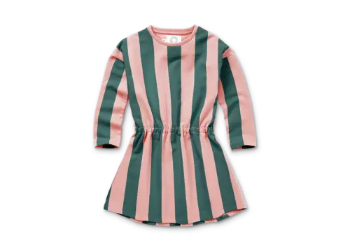 Sproet & Sprout Sproet & Sprout Dress block stripe  Peach parfait Sproet & Sprout Sproet & Sprout Dress block stripe  Peach parfait