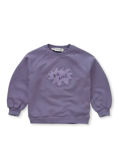 Sproet & Sprout Sproet & Sprout Sweatshirt big bang  Purple night
