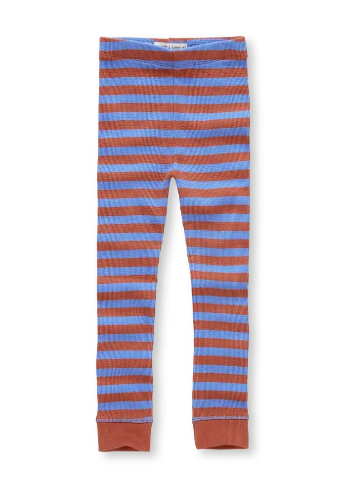 Sproet & Sprout Waffle stripe pants  Ultramarine