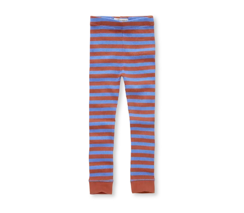 Sproet & Sprout Waffle stripe pants  Ultramarine