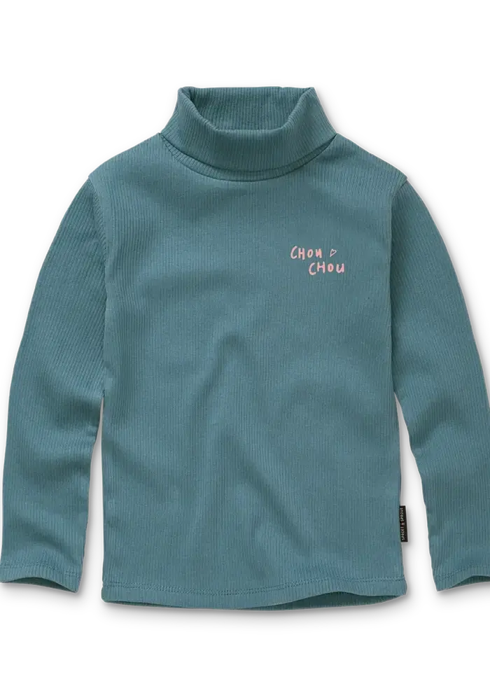 Sproet & Sprout Turtle neck chou chou Shady green