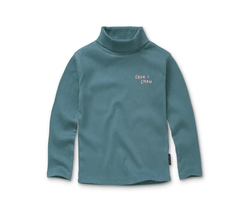 Sproet & Sprout Turtle neck chou chou Shady green