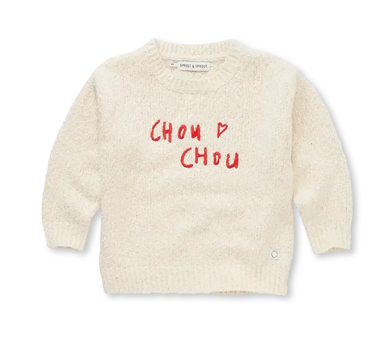 Sproet & Sprout Sweater chou chou  Ivory