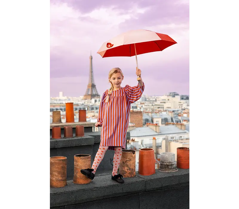 Sproet & Sprout Poppy dress stripe Lavender