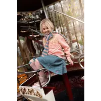 Sproet & Sprout Tights bows  Peach parfait