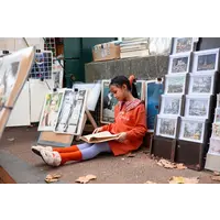 Sproet & Sprout Tights colourblock lavender