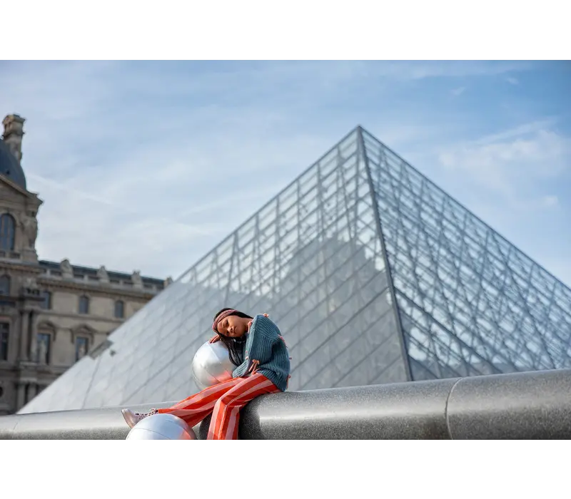 Sproet & Sprout Flare denim stripes Grenadine