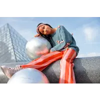 Sproet & Sprout Girls sweater bows  Shady green