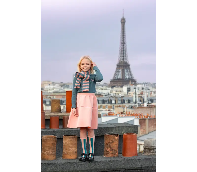 Sproet & Sprout Turtle neck chou chou Shady green