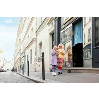 Sproet & Sprout Socks colourblock grenadine