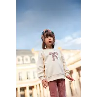 Sproet & Sprout Sweatshirt bow  Ivory