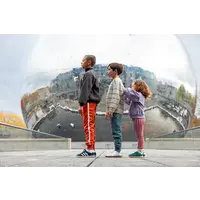 Sproet & Sprout Sweatshirt puff sleeves heart Lavender