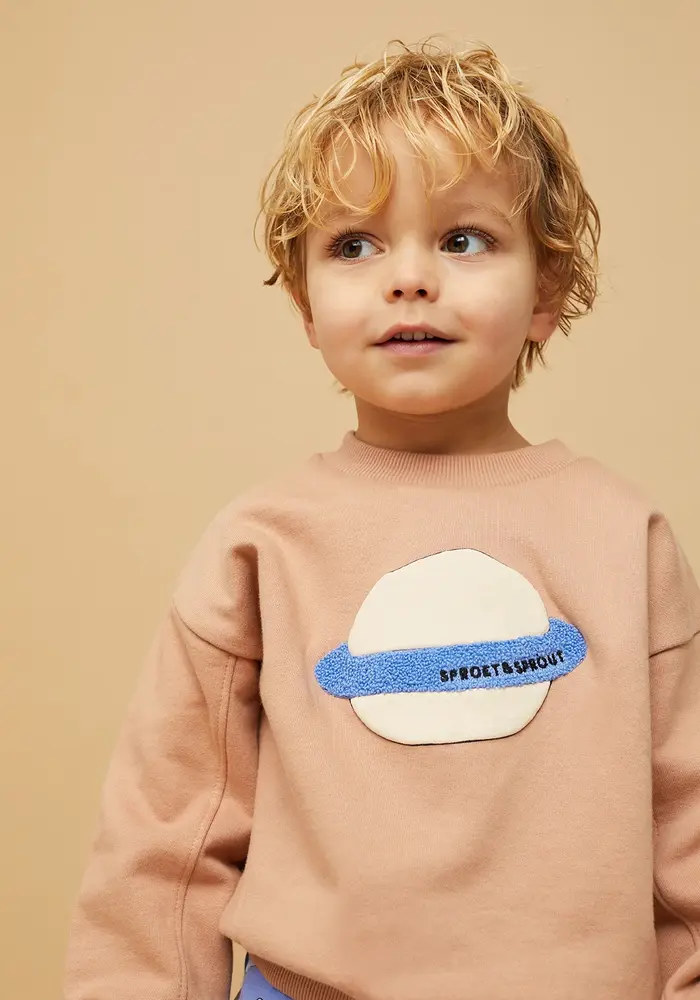 Sproet & Sprout Sweatshirt saturn  Praline