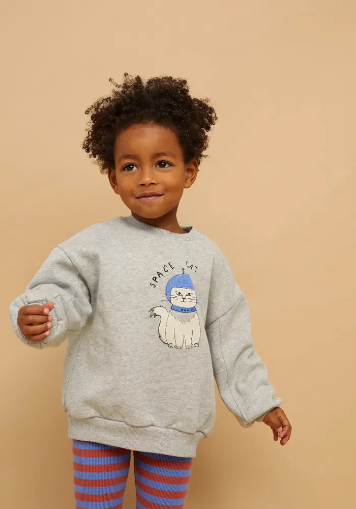 Sproet & Sprout Waffle stripe pants  Ultramarine