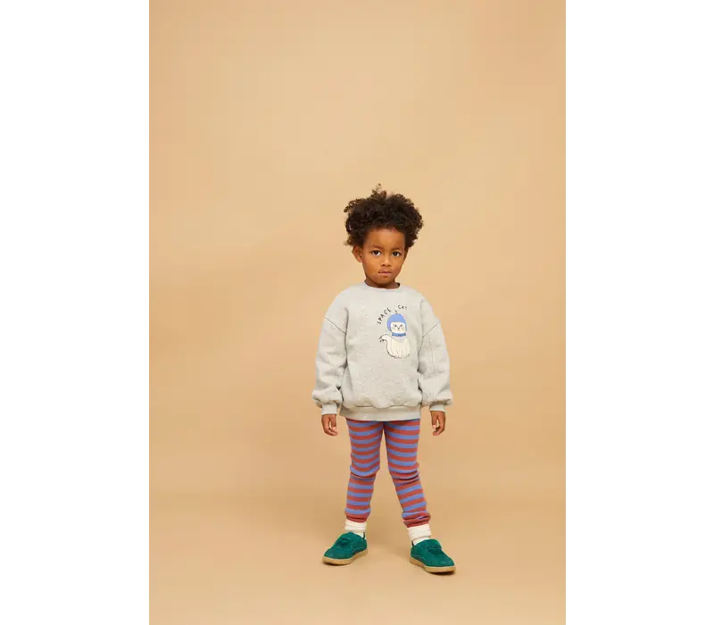 Sproet & Sprout Waffle stripe pants  Ultramarine