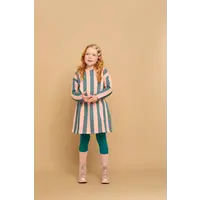 Sproet & Sprout Dress block stripe  Peach parfait