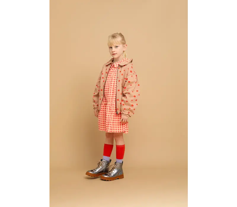 Sproet & Sprout Socks colourblock grenadine