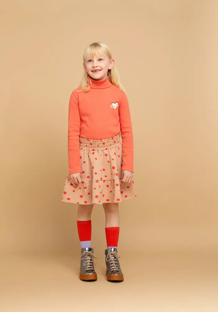 Sproet & Sprout Smock skirt stardust print  Praline