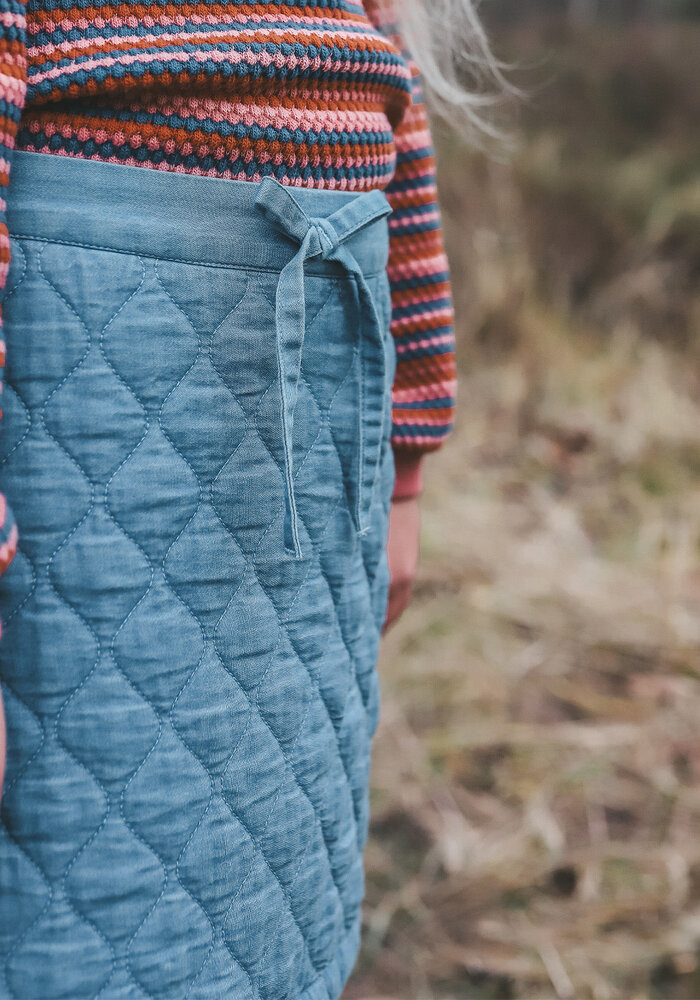 Your Wishes Quilted Denim | Skirt Quilted Denim
