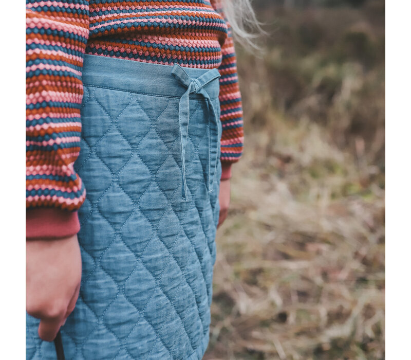 Your Wishes Quilted Denim | Skirt Quilted Denim