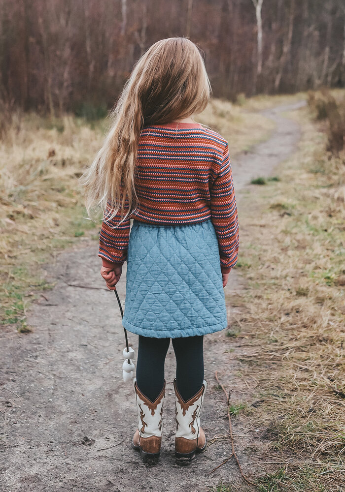 Your Wishes Quilted Denim | Skirt Quilted Denim