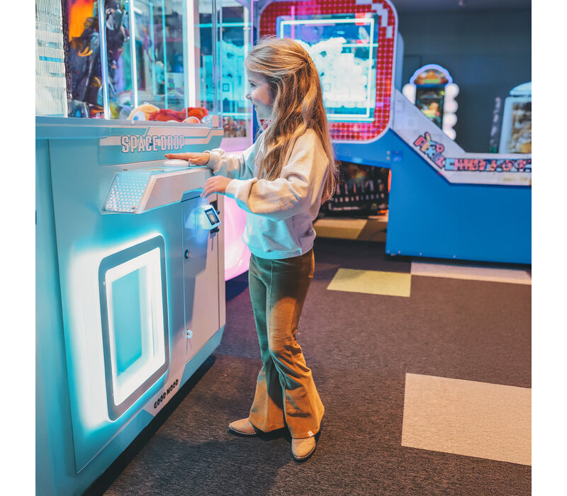 Your Wishes Velvet Jersey | Flared Legging Bone Brown