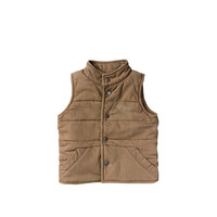 Your Wishes Stretch Twill | Bodywarmer Chai