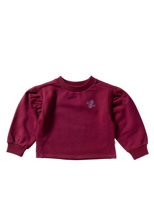 Your Wishes Your Wishes French Knit | Flow Sweater Rhododendron