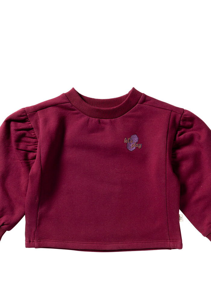 Your Wishes French Knit | Flow Sweater Rhododendron