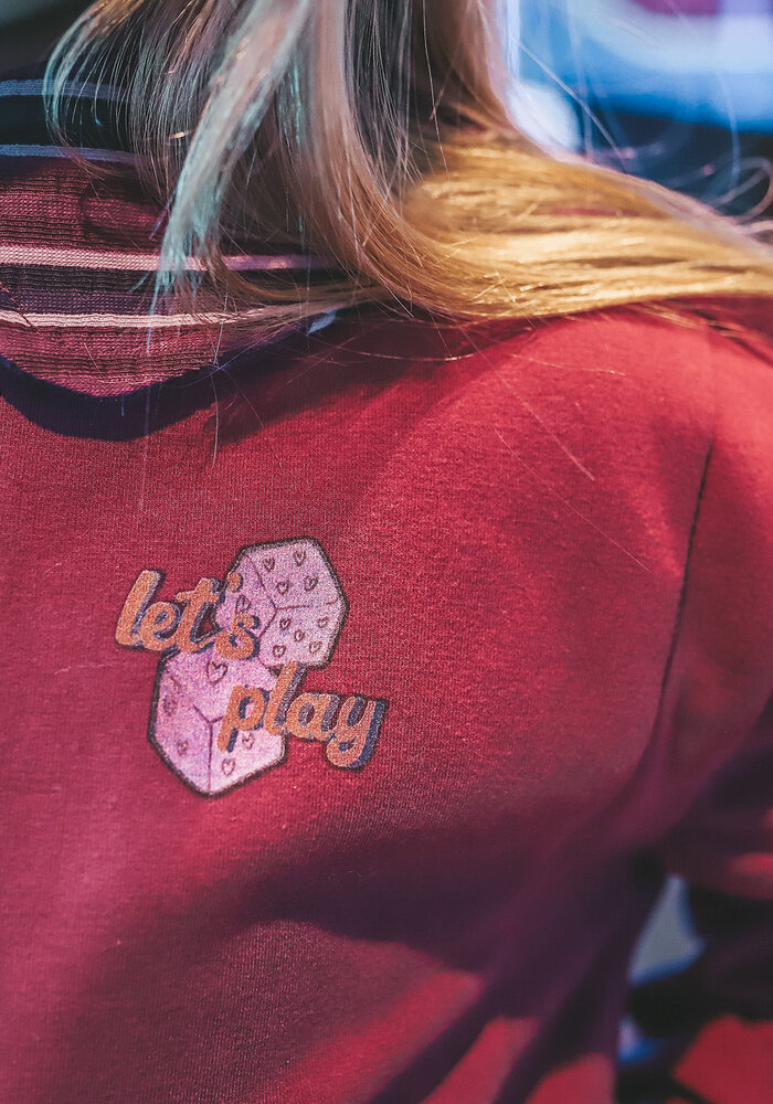 Your Wishes French Knit | Flow Sweater Rhododendron