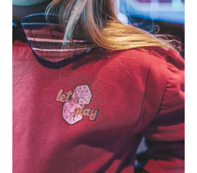 Your Wishes French Knit | Flow Sweater Rhododendron