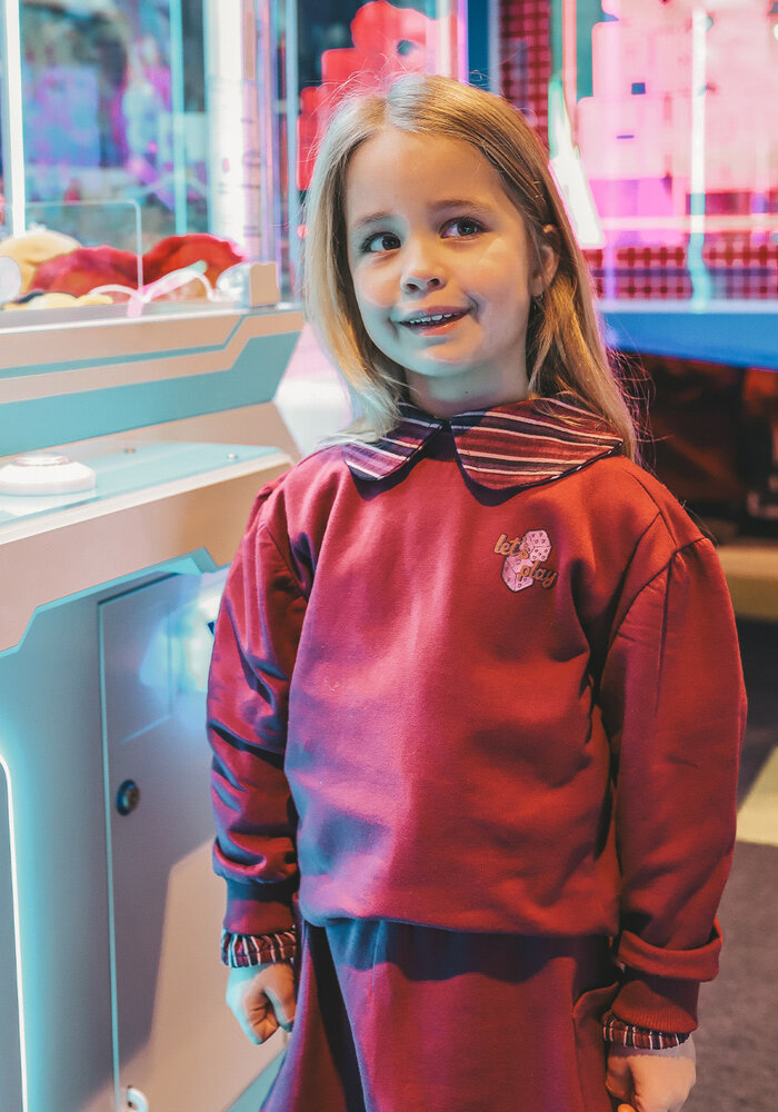 Your Wishes French Knit | Flow Sweater Rhododendron