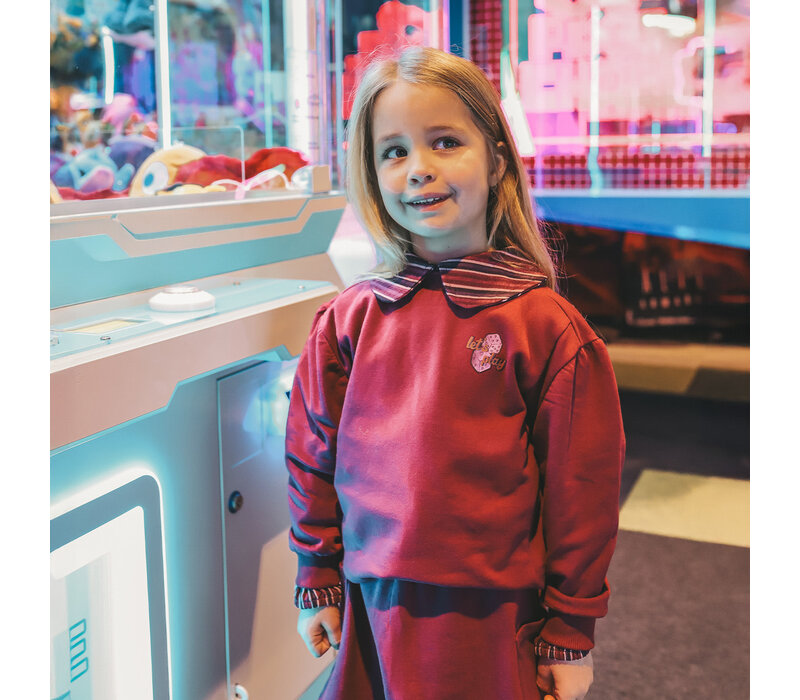 Your Wishes French Knit | Flow Sweater Rhododendron