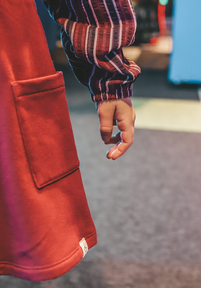 Your Wishes French Knit | Wide Skirt Rhododendron