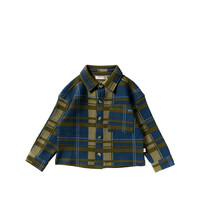 Your Wishes Waffle Check | Relaxed Longsleeve Olive Branch