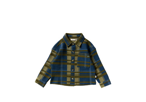 Your Wishes Your Wishes Waffle Check | Relaxed Longsleeve Olive Branch