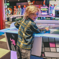 Your Wishes Waffle Check | Relaxed Longsleeve Olive Branch