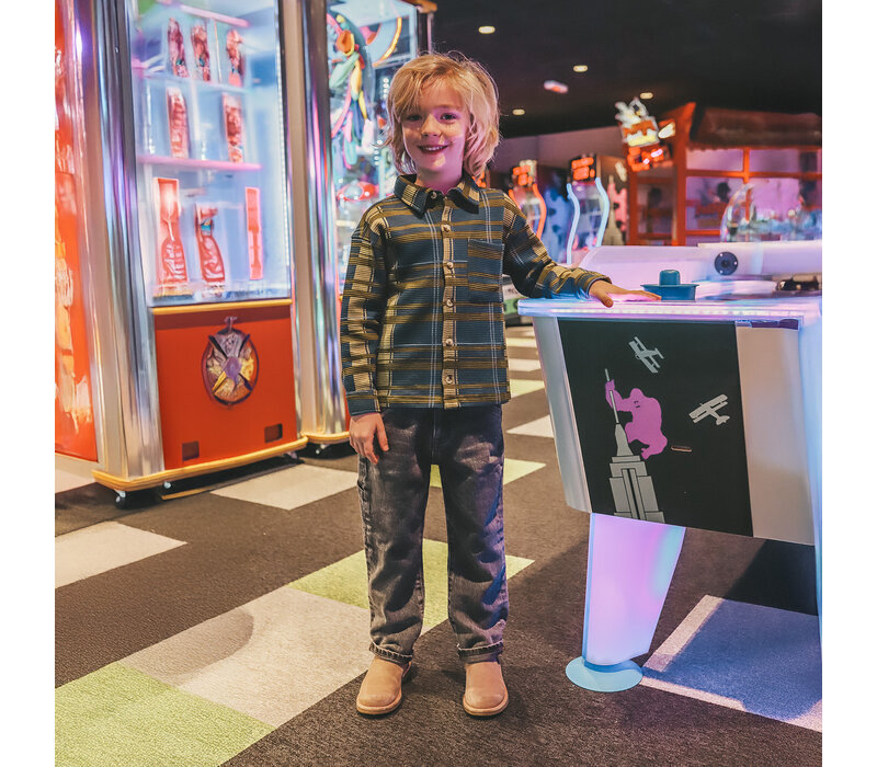 Your Wishes Waffle Check | Relaxed Longsleeve Olive Branch