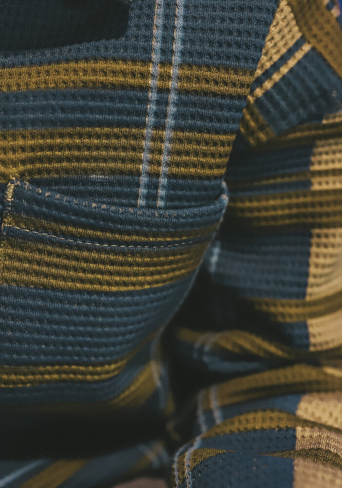 Your Wishes Waffle Check | Relaxed Longsleeve Olive Branch