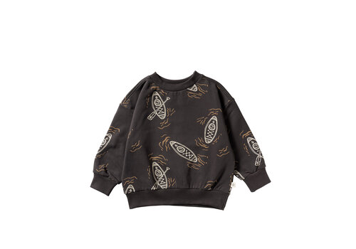 Your Wishes Your Wishes Canoe | Relaxed Sweater Raven