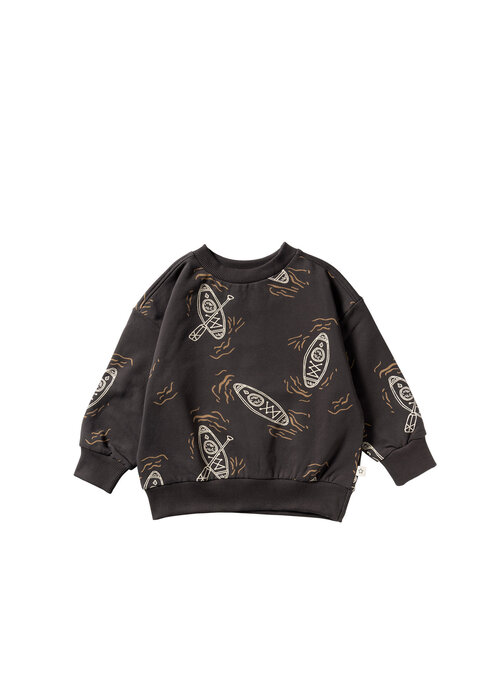 Your Wishes Your Wishes Canoe | Relaxed Sweater Raven