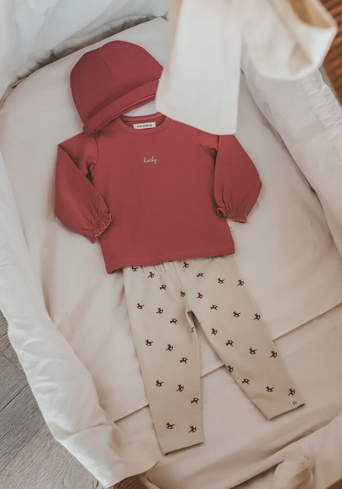 Your Wishes Horse | Fitted Legging Birch