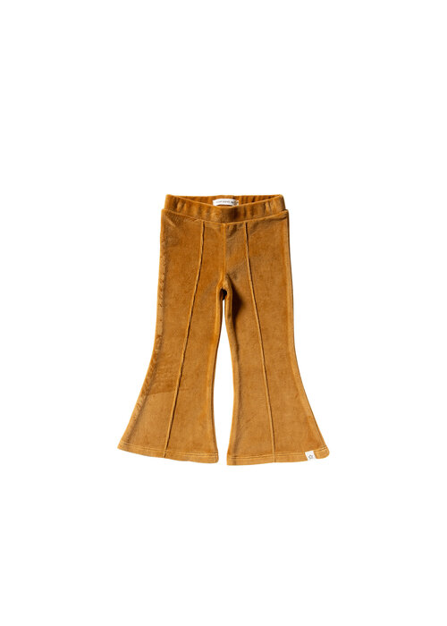 Your Wishes Your Wishes Velvet Jersey | Flared Legging Bone Brown