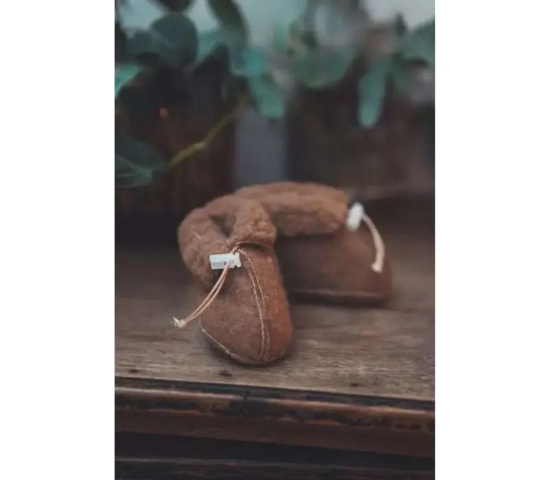 We Are Wovens Slippers (slofjes) Espresso