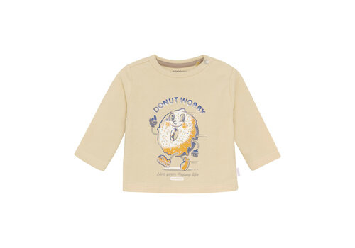 Noppies Noppies Boys Tee Sabelli long sleeve Sand