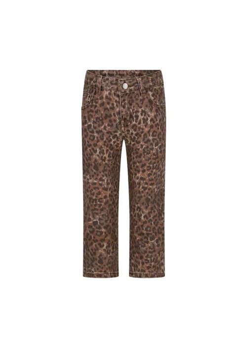 The New Chapter The New Chapter Riley denim leopard pants Leopard