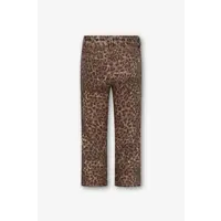 The New Chapter Riley denim leopard pants Leopard