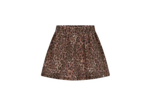 The New Chapter The New Chapter Rosie denim leopard skirt Leopard