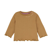 Noppies Girls Tee Tacony long sleeve Brown